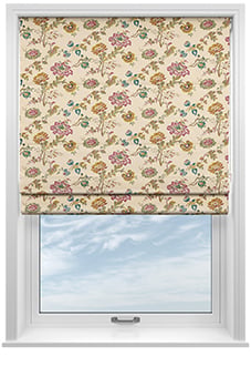 Land & Shore Orchard, Multi - Twist&Fit Roman Blind